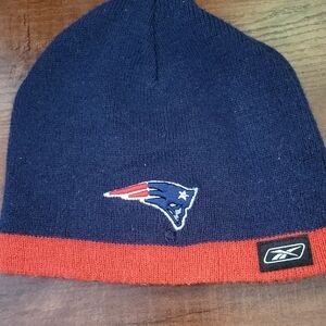 NE Pats Knit Beanie